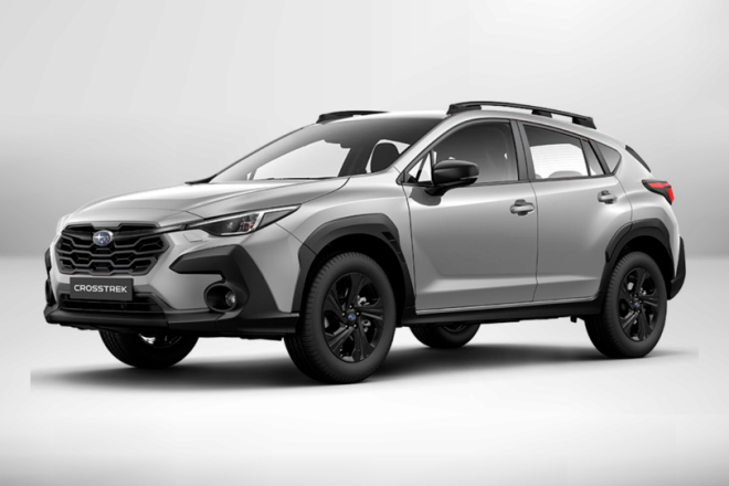 subaru crosstrek plateado